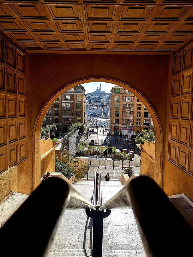 마르세유 T2 Panier Vieux-Port Vue Notre Dame De La Garde 아파트 외부 사진